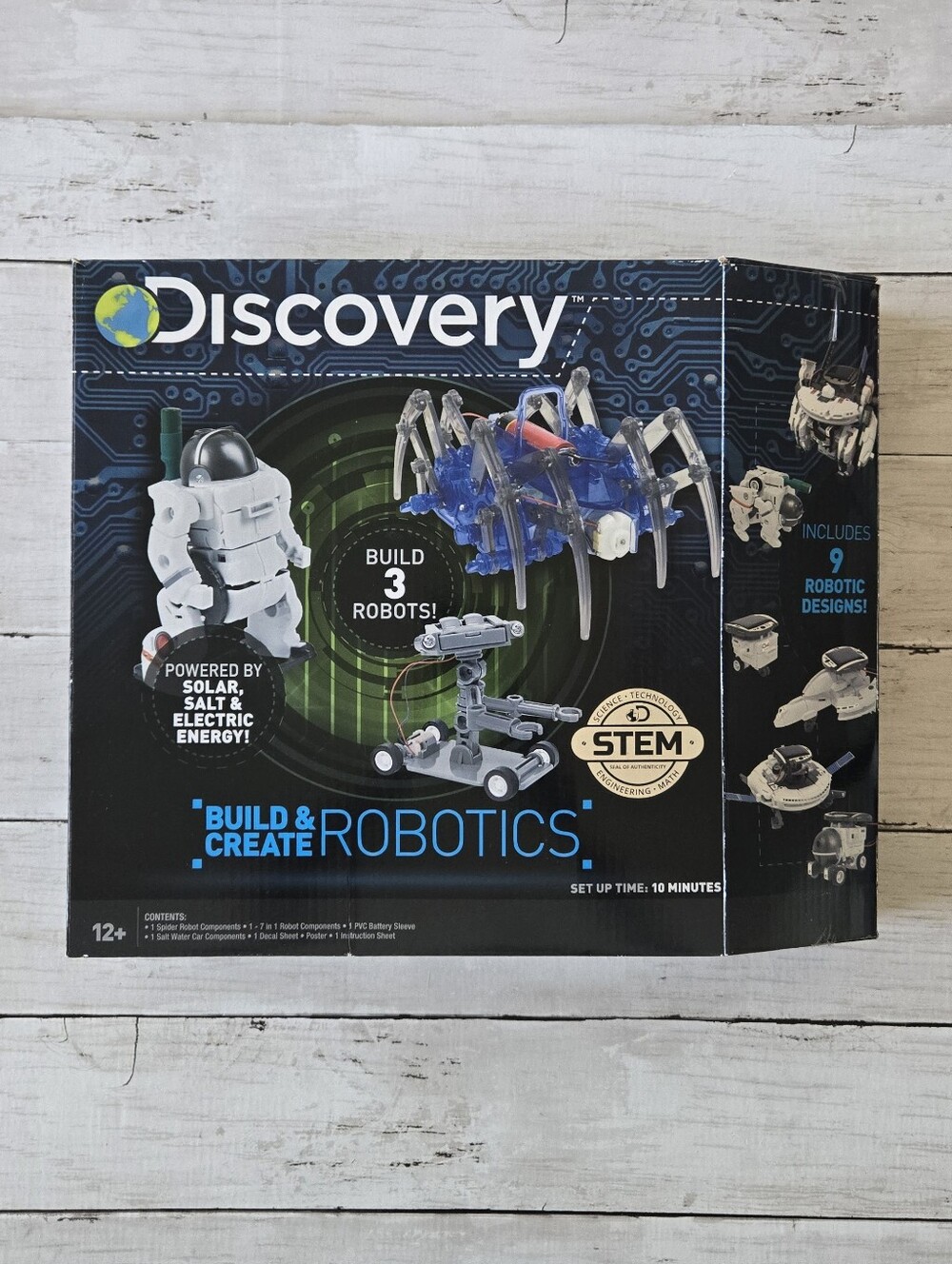 Discovery Build & Create Robotics Kit - Blue/Black Box